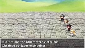 Big-Breasted Adventurer Forms Cuckold Harem with Three Virgin Girls in RPG Part 1