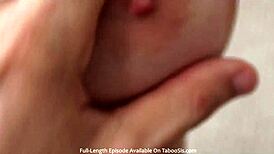 Step Brother and Sister Caught in Intimate Massage Session.