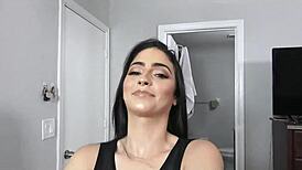 Step Brother and Sister Caught in Intimate Massage Session.