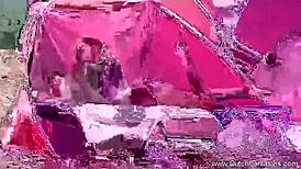 Outdoor Massage Turns Into Kinky Fuck