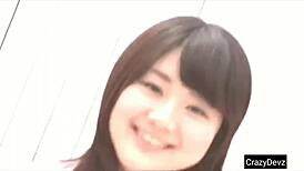 Japanese cutegirl flaunts tight body and big tits