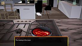 my new family 308 with teen 18+ amateurs in cartoon redhead style