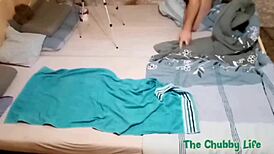 i watched my mature colleague's perfect wet orgasm with big tits and ass