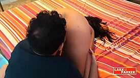 Young Regina from Tacna Feels Deep Tongue in Her Pussy During Casting