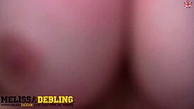 Melissa Debling Showers With Big Tits.