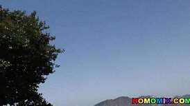 Ebony Gay Stud Sucks Monster Black Cock in Gym After Intense Workout, Leading to Hardcore Interracial Fucking.