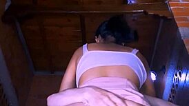 Shy petite latina teen gets fucked hard by her teacher