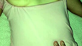 Amateur creampie deep in tight wet pussy of cute schoolgirl friend, moaning close-up