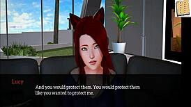 my new family plays homemade anime game with amateurs