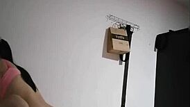 Colombian girlfriend returns for passionate homemade fucking