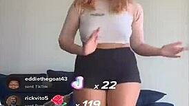 Bouncing Blonde Titties