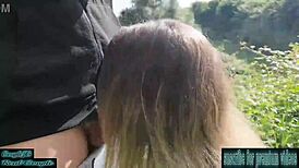 She Needs To Collect A Semen Sample In Nature!