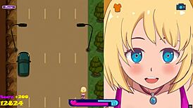 Exhibitionist girl rides dildo on bike outdoors!