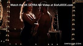 Slowly licking that milf's pussy to a passionate climax with big cock