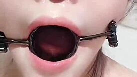 Extreme deepthroat goddess chokes and gags with spit dripping everywhere. Is this too rough?