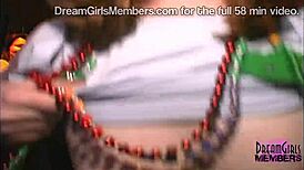 party girl keeps flashing her body day and night