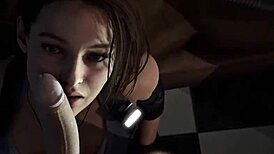 Jill Valentine S.T.A.R.S. Interrogation in Resident Evil Parody by Niisath.