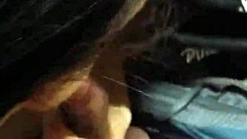 Friend Sucks Young Neighbor's Pussy Completely!