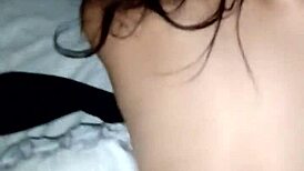 the woman gets so turned on watching my cock slide in and out of her juicy vagina