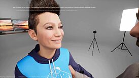 Teen Chokes On Deepthroat Blowjob In 3D Hentai.