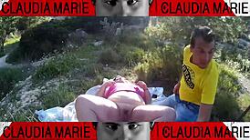 Fat European Woman Inserts Cookies Into Pussy For Gay Friend To Eat