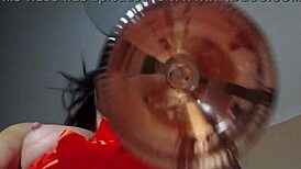 Intriguing facesitting domination in bdsm fetish