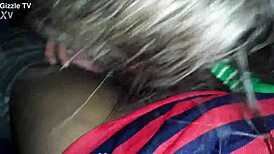 New Milf Teaches Teasing Blowjob to Interracial Big Black Cock