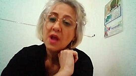 Blonde milf says, 'It's just another fuck, Mr. Rave, don't be fooled.' Part ii with big tits in lingerie.