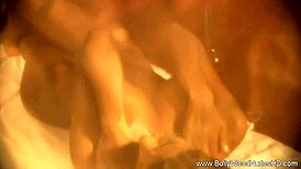 Indian dancer strips sensually