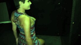 nicole shows off her perfect body with amazing blowjob skills, swallowing cum from big cock