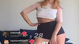 Bouncing Blonde Titties