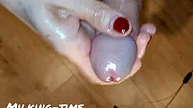 How to give awesome handjobs with milking?