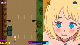 Exhibitionist girl rides dildo on bike outdoors!