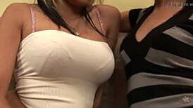 Lesbians explore their first time with tender German babe connection