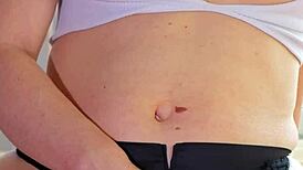 Famous Milf Model Filmed In Close-Up Masturbating Shaved Pussy To Orgasm During Intense Workout Session