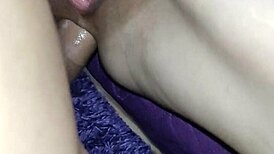 Ass Drilling While Spreading Her Wet Pussy Wide