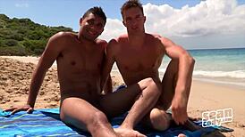 Trying anal assfucking in dress