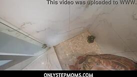 i watched my stepmom give me a deepthroat blowjob and then fuck her pussy hard