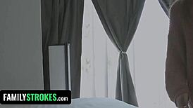 New stepdaughter gets wild in our freaky household with father-in-law and uncle