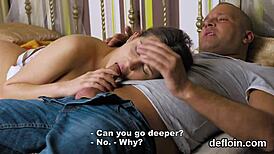 I watched this natural girl open her pink slit for defloration