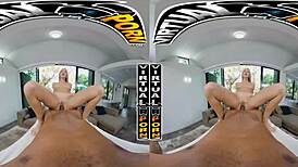 Khloe Kapri gets happy ending from big black cock 😏