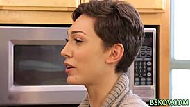 Lily labeau enjoys some oral sex in the scene