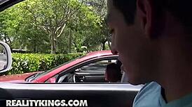 Horny milf Ryan Har earning fast cash with hard sex?