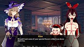 klee prank adventure part 4 with gangbang and bondage 😏