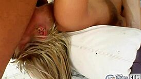 European goodgirl gets four cumshots bukkake style. 💦