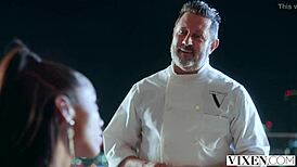 My horny Filipina girlfriend gets wild while it's raining outside, showing off her natural tits in this homemade video