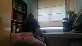 Stepmother Fucks Masturbating Stepson!