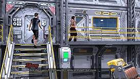 Flirting Hard with Half-Robot Girl in Space 18