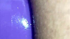 Stepsister moans as she gets anal plug and pussy fucked!