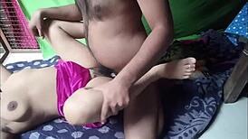 Komol's friend visits after days, they lick pussy hard 😏